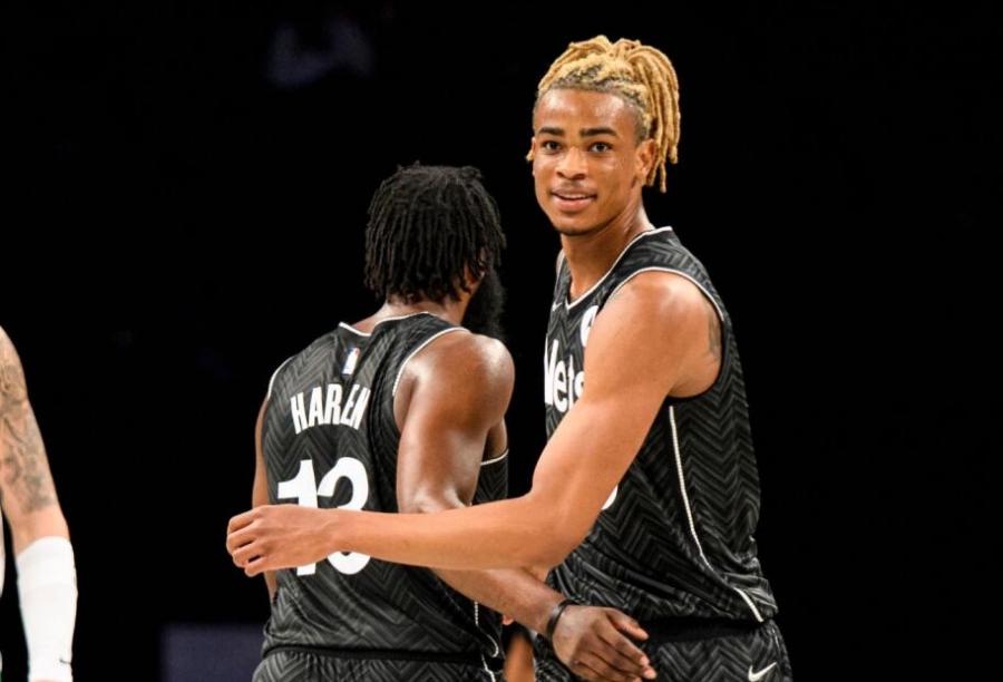 籃網完美的內線希望!出戰僅七場淨效率17.6高居球隊第一,和哈登已形成天然的默契!-黑特籃球-NBA新聞影音圖片分享社區