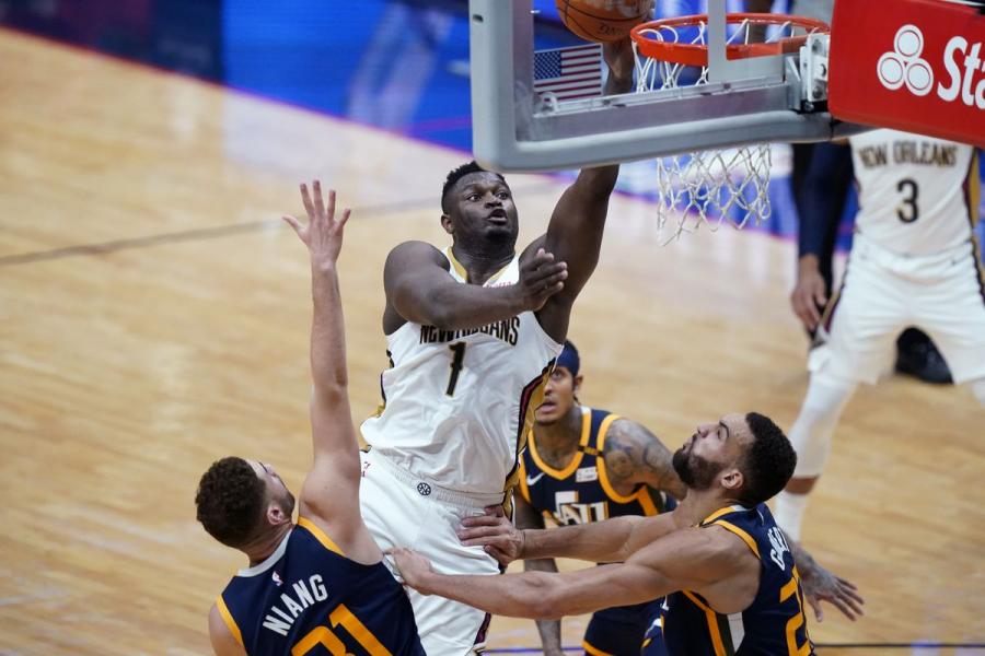 鵜鶘三少合砍75+21+18！Zion無情撞飛Gobert，球哥打破交易流言！（影）-黑特籃球-NBA新聞影音圖片分享社區