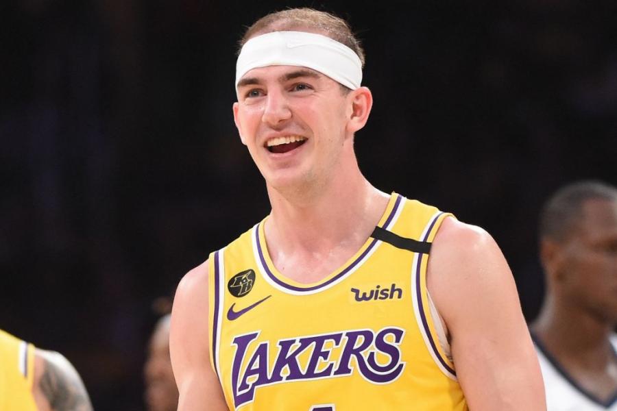 The Lakers Coaching Staff After Seeing Alex Caruso Practice For The First  Time: “Who Gave The UPS Guy A Jersey?” – Fadeaway World