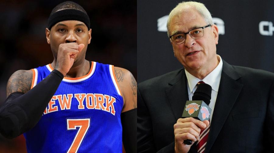 Carmelo Anthony and Phil Jackson coming to terms with meeting | Movie TV Tech Geeks News