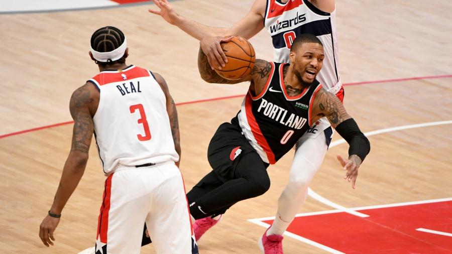 Spectacular duel between Damian Lillard and Bradley Beal in the Portland  Trail Blazers win over Washington Wizards | NBA.com Spain | EN24 World
