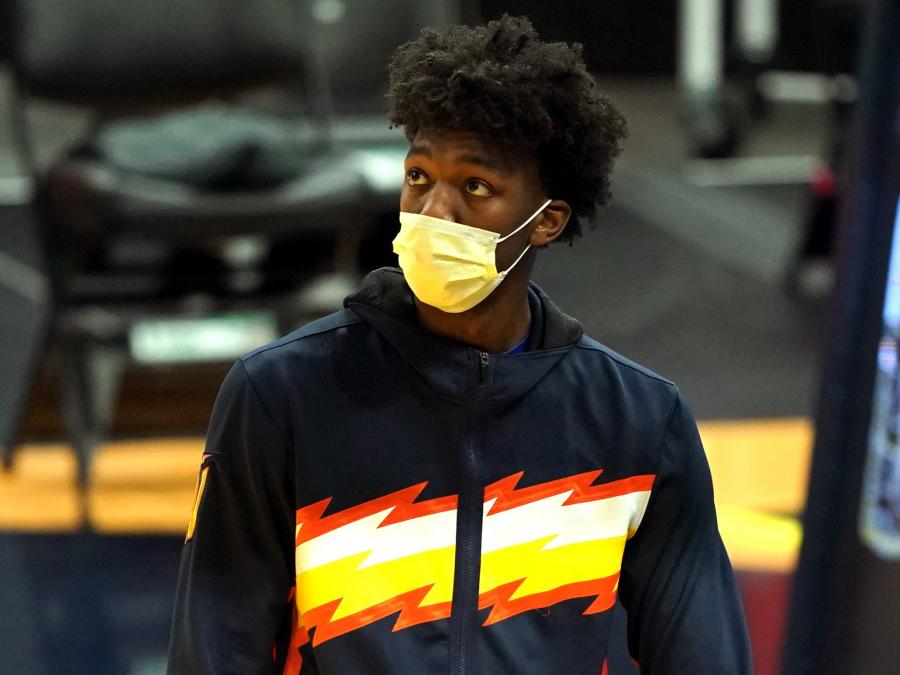 Warriors' James Wiseman benched to start game for missed COVID testing