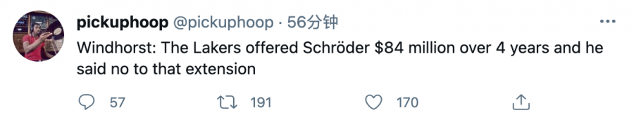湖人難留Schroder?他已經拒絕球隊開出的4年8400萬合同,今夏可能離隊!-黑特籃球-NBA新聞影音圖片分享社區