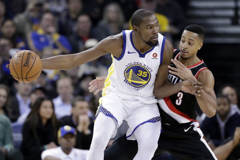 Kevin Durant Responds to CJ McCollum Calling Warriors Move 'Soft' |  Bleacher Report | Latest News, Videos and Highlights