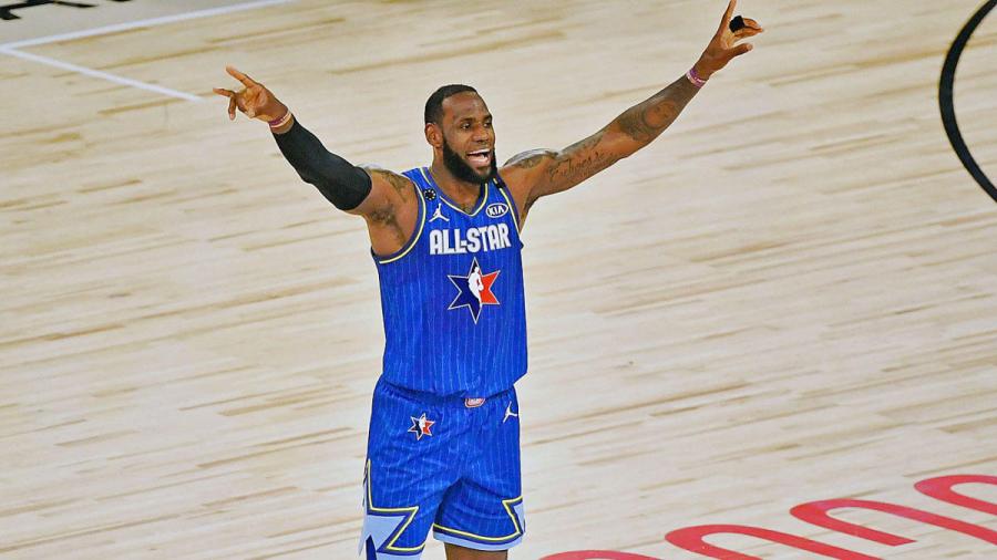 LeBron James' 2020 All-Star Game jersey sells for record $630K at auction - CBSSports.com