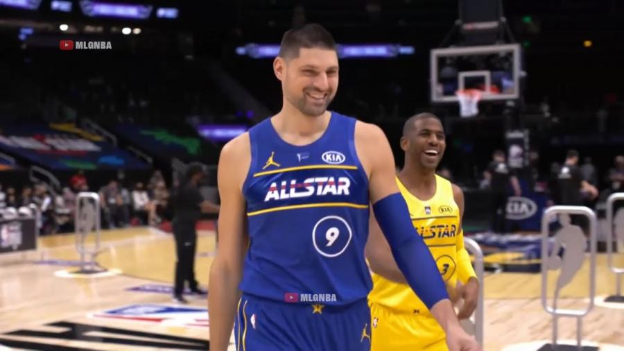 Chris Paul vs Nikola Vucevic 2021 NBA Skills Challenge - YouTube