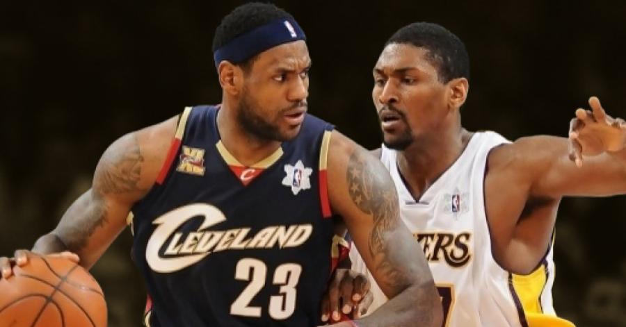 Metta Sandiford Artest talks about the first time he played against LeBron:'This  kid disrespected me' | Basketball Network