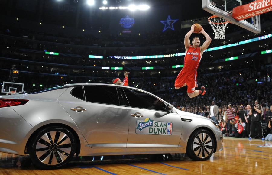 Blake Griffin was told that he had to jump over a Kia in the 2011 dunk  contest | For The Win