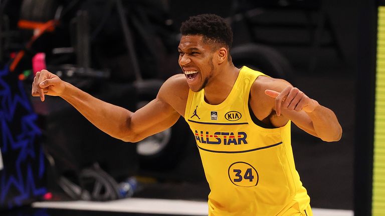 Giannis Antetokounmpo takes home MVP, Team LeBron run riot: NBA All-Star  Game Player Ratings | NBA News | Sky Sports