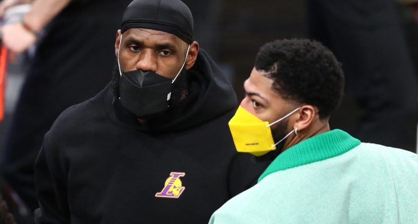 Lakers stun Nets in blowout win; Anthony Davis and LeBron James nearing  return