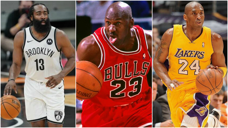 巔峰賽季都是場均35分,喬丹、Kobe和哈登誰更無解?沒對比就沒傷害!-黑特籃球-NBA新聞影音圖片分享社區