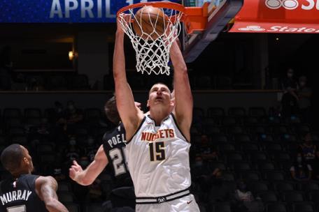 Jokic 25+9+10,Porter 18+10,Murray 18分5籃板6助攻,金塊勝馬刺取七連勝(影)-黑特籃球-NBA新聞影音圖片分享社區