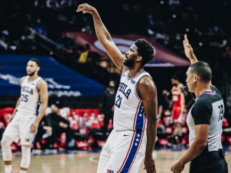 Collins 21分,小Curry 20分,Embiid 17分,76人大勝老鷹44分(影)-黑特籃球-NBA新聞影音圖片分享社區
