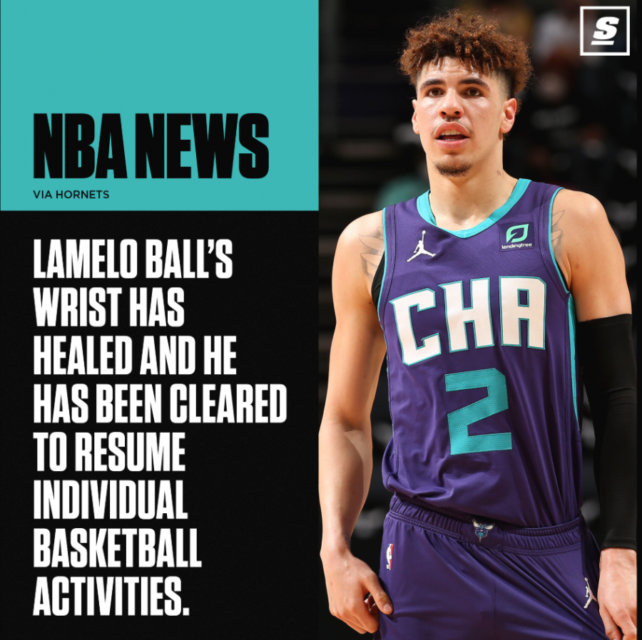 NBA名記:三球已取下石膏恢復籃球活動,7-10天或復出!黃蜂穩前八再加碼-黑特籃球-NBA新聞影音圖片分享社區