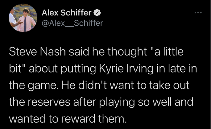 追分時刻厄文等主力被按在板凳？飄髮哥決策引熱議，賽後他親自解釋原因，球迷力挺：沒毛病！-黑特籃球-NBA新聞影音圖片分享社區