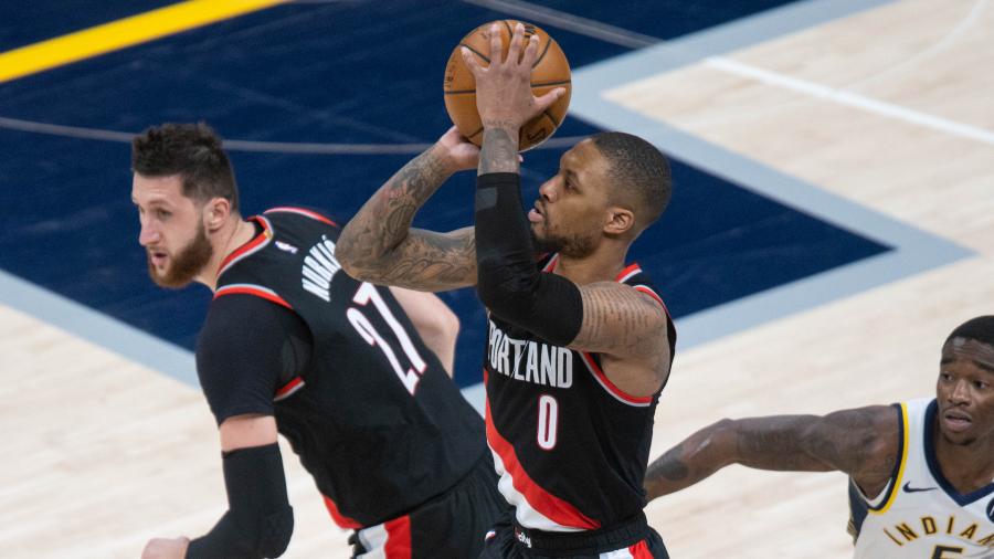 Damian Lillard becomes second-fastest in NBA history to hit 2,000 threes | RSN