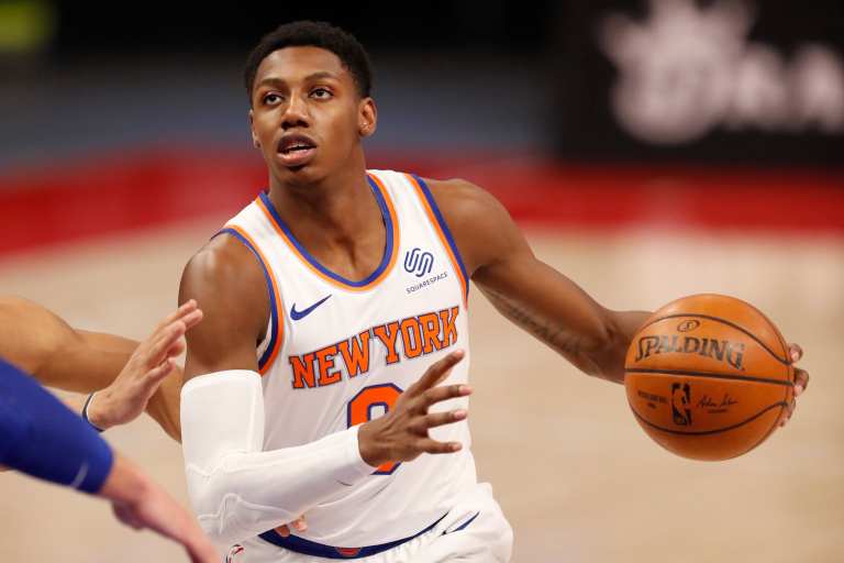 Knicks' RJ Barrett responds to Anthony Edwards trash talk