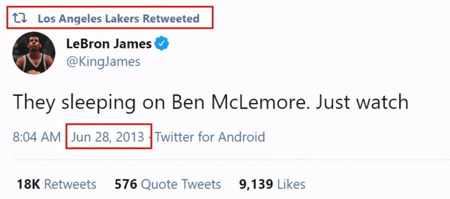 詹姆斯樂壞了!湖人成功簽下McLemore,全能3D前鋒成冠軍拼圖!-黑特籃球-NBA新聞影音圖片分享社區