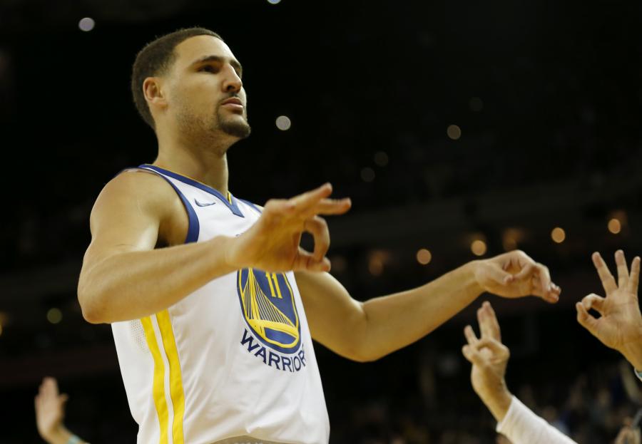 Klay Thompson aptly calls himself an 'artist' at jump shooting – East Bay Times