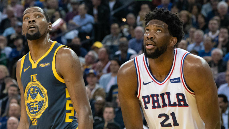 Sixers' Joel Embiid says Warriors' Kevin Durant is 'probably the best  player in the league to me' - WDEF