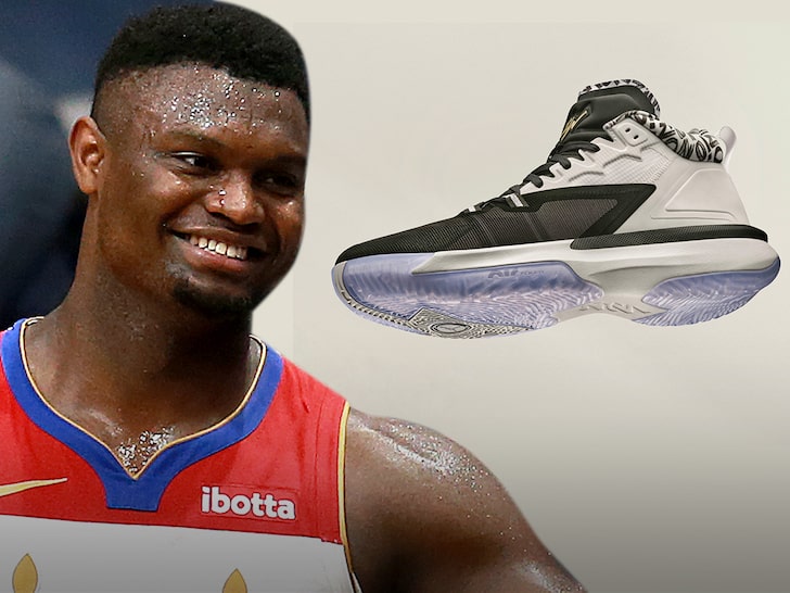 Zion Williamson Reveals First Signature Jordan Sneaker, Zion 1!