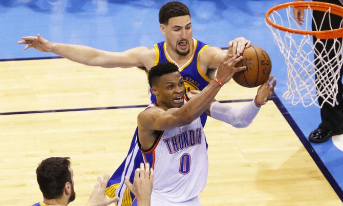Warriors beat Thunder to force Game 7 | Arab News