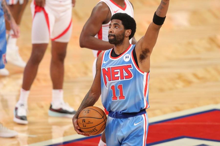 Kyrie Irving scores 31 as Nets take possession of first place, 120-108, but James Harden hurt - NetsDaily
