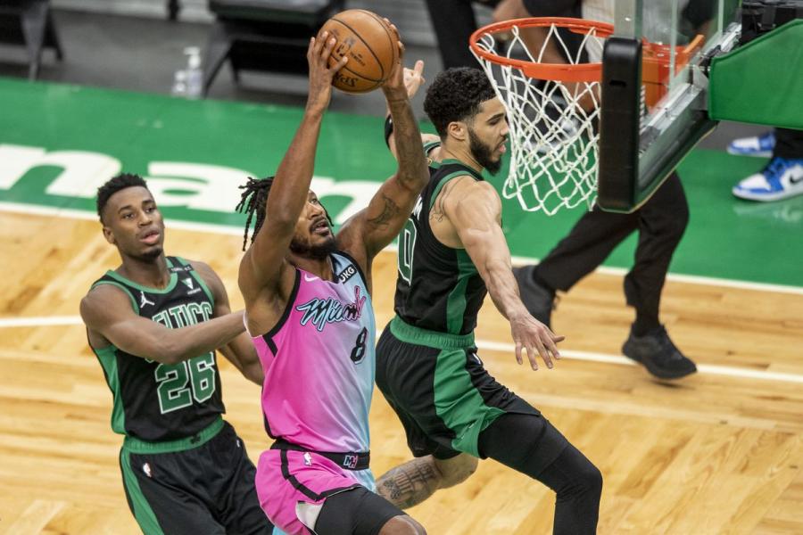 士官長26+8+11,Tatum 29分,東區前六卡位戰熱火勝綠軍(影)-黑特籃球-NBA新聞影音圖片分享社區