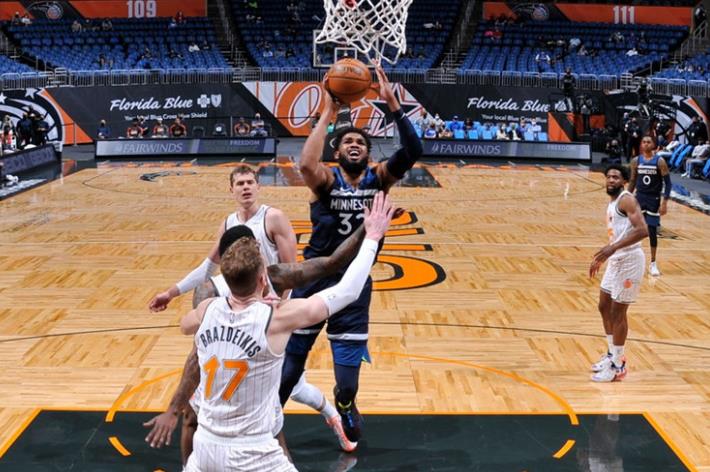 Russell 27+6+8,Towns 27+9,灰狼大勝送魔術三連敗!(影)-黑特籃球-NBA新聞影音圖片分享社區