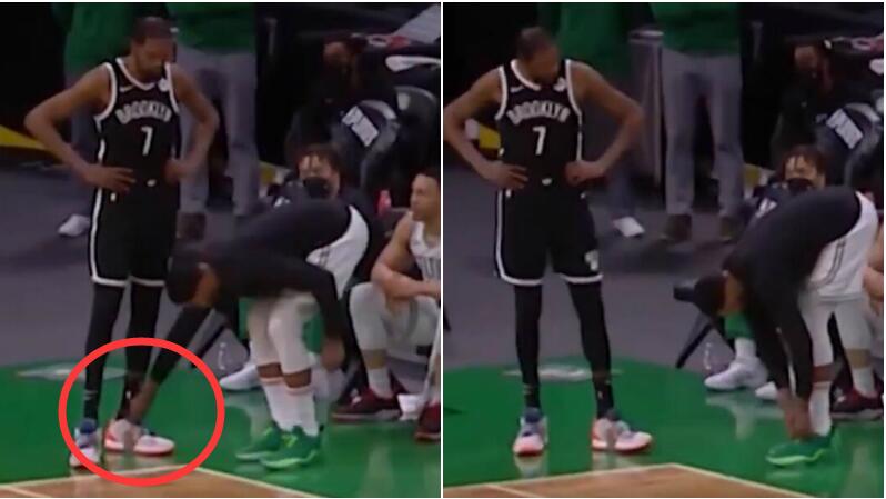 【影片】效仿JR!籃網大勝綠軍,誰注意到TT這一奇葩舉動,杜蘭特:幼稚不幼稚?-黑特籃球-NBA新聞影音圖片分享社區