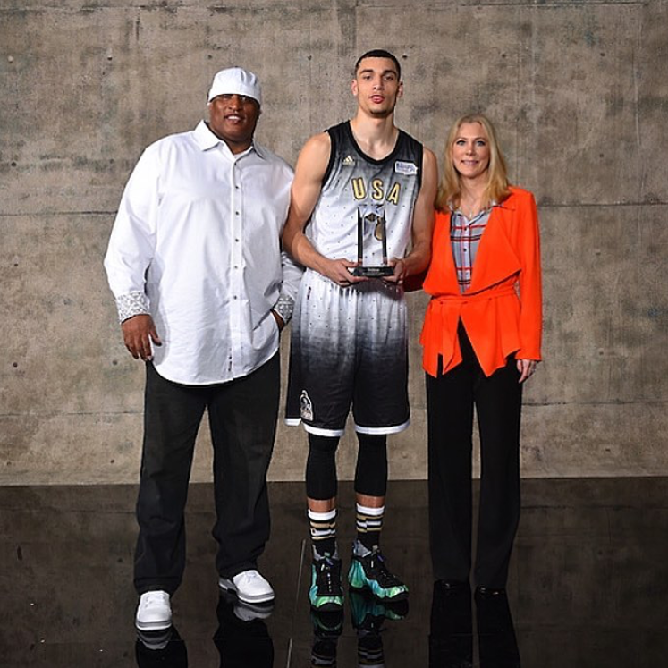 zach-lavine-parents | Zach lavine, Sports figures, Basketball fans