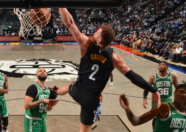 籃網2-0塞爾提克 | Tatum傷退，Durant 26+8+5+4，Griffin 11+4，籃網輕取塞爾提克（影）-黑特籃球-NBA新聞影音圖片分享社區