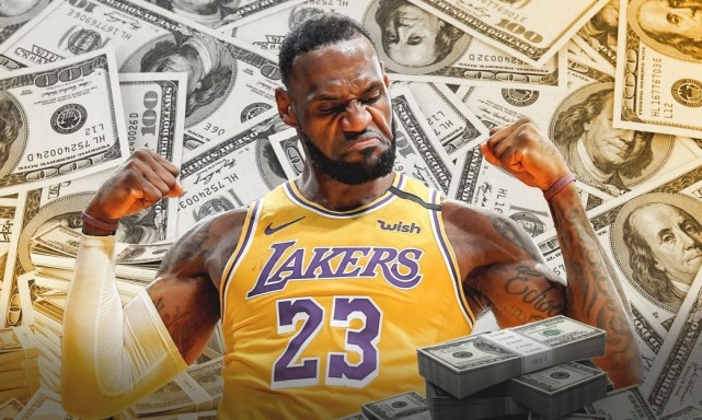 世界運動員年收入100強出爐!詹姆斯破億排名第5位,NBA有31人上榜!-黑特籃球-NBA新聞影音圖片分享社區