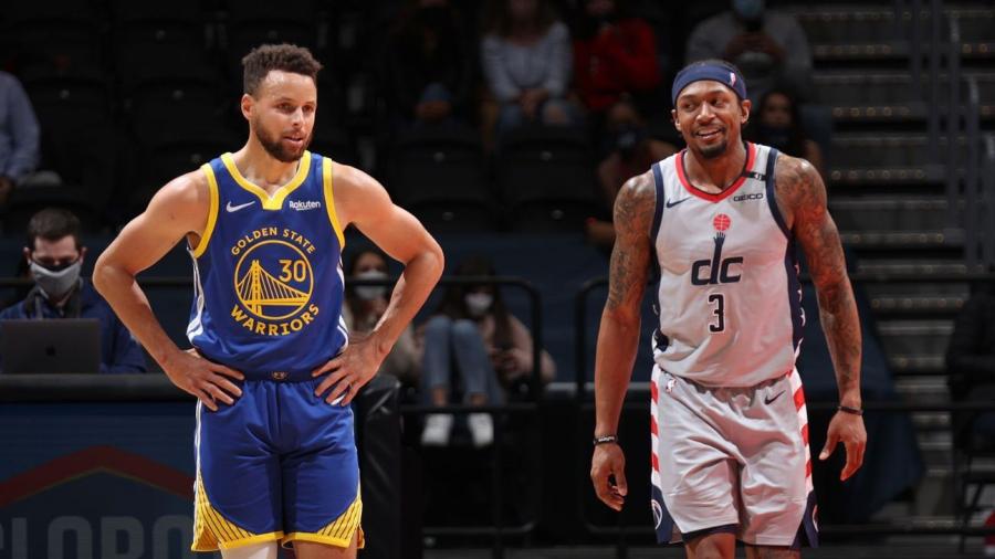 Stephen Curry and Bradley Beal are locked in an all-time scoring duel