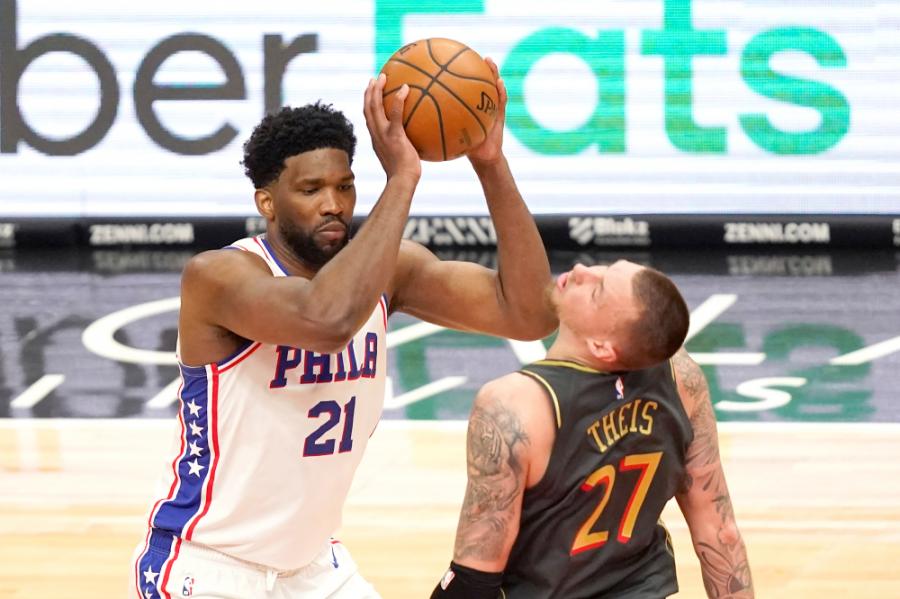 Sixers star Joel Embiid listed as questionable for matchup vs. Heat