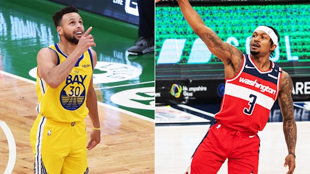 Steph Curry vs. Bradley Beal has spotlight when Warriors face Wizards