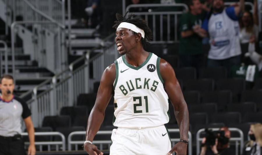 正負值+37隊內第一!Holiday轟11+7+15創紀錄,名記:他徹底改變了公鹿命運!(影)-黑特籃球-NBA新聞影音圖片分享社區