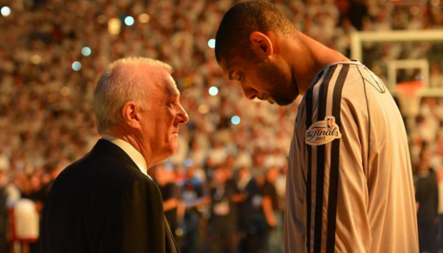 Gregg Popovich With an Emotional Tribute to Tim Duncan