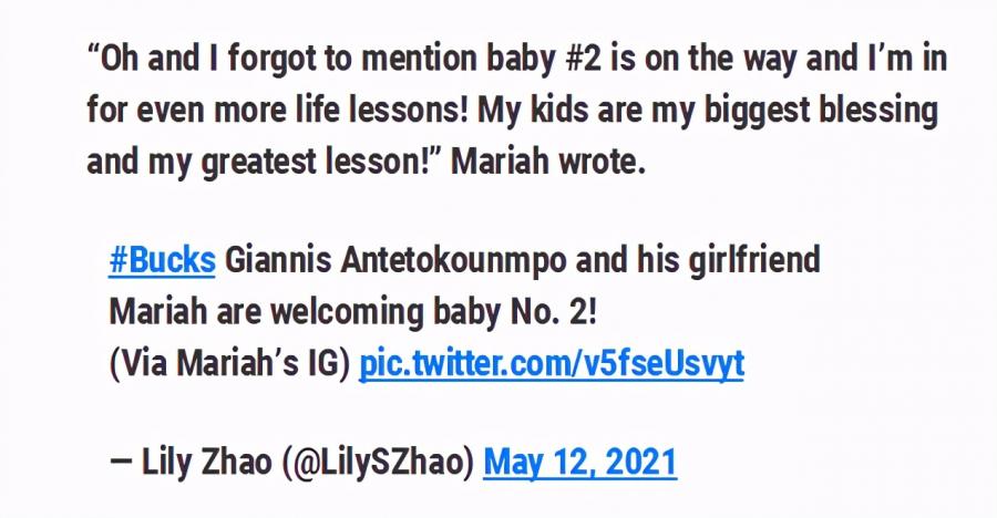 成為第二個范喬丹?女友官宣喜訊,字母哥獲得最強Buff,網民:離總冠軍不遠了!-黑特籃球-NBA新聞影音圖片分享社區