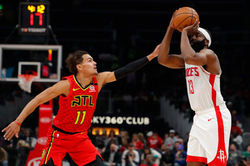 James Harden, Rockets Hold Off Hawks Despite Trae Young's 42 Points | Bleacher Report | Latest News, Videos and Highlights