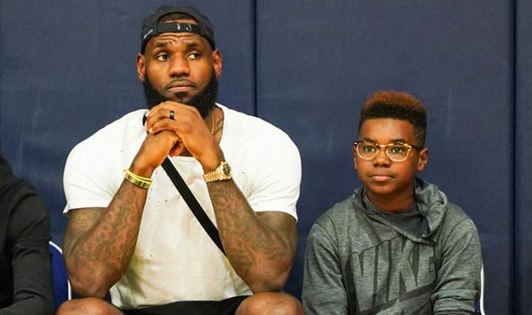 LEBRON JAMES' SON, BRYCE JAMES, IS OFFICIALLY A TEENAGER!
