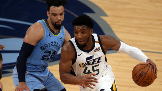 Donovan Mitchell takes over late, powers Jazz past Grizzlies