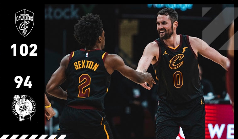 Love, Cavs Bounce Boston in Home Finale | Cleveland Cavaliers