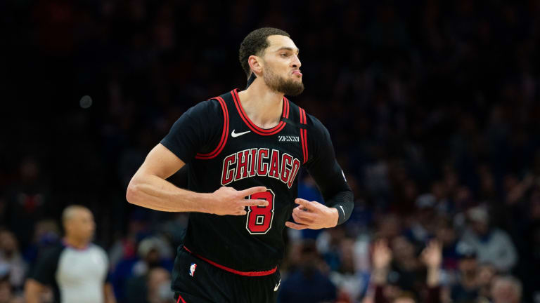 Chicago Bulls Star Zach LaVine Won't Play vs. Sixers on Monday - Sports Illustrated Philadelphia 76ers News, Analysis and More