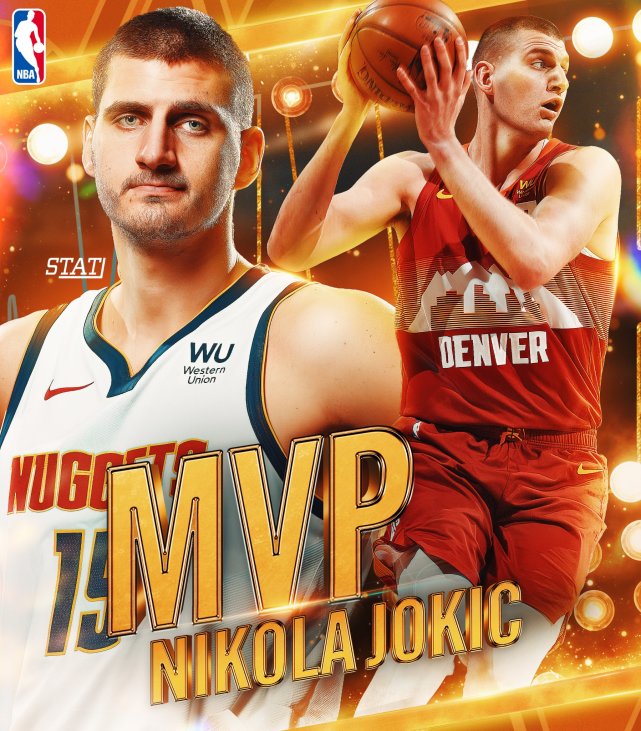 來自低順位的逆襲!Jokic當選例行賽MVP,41號秀創造歷史,美媒:比肩08年Kobe!-黑特籃球-NBA新聞影音圖片分享社區