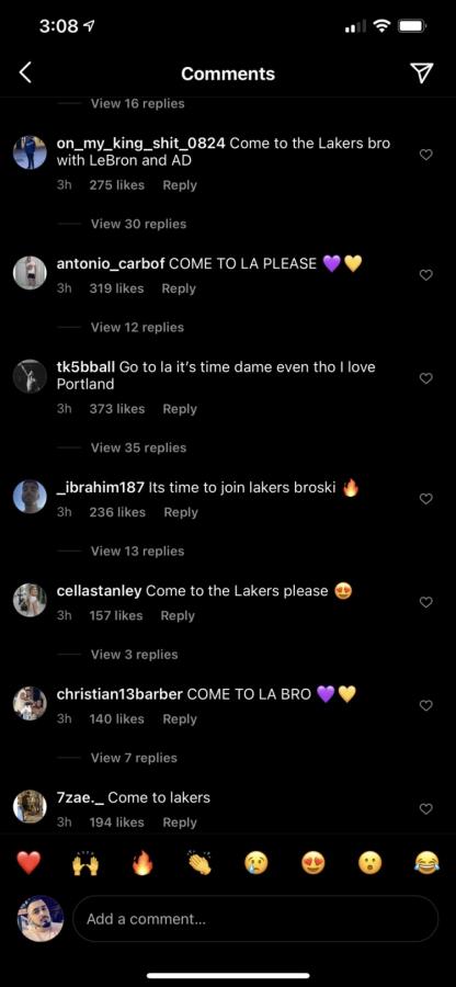 湖人球迷湧入Lillard,招募其加盟湖人!-黑特籃球-NBA新聞影音圖片分享社區