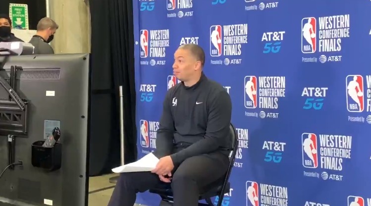 Tyronn Lue:我們整個賽季都充滿了韌性,不喜歡0-2落後-黑特籃球-NBA新聞影音圖片分享社區