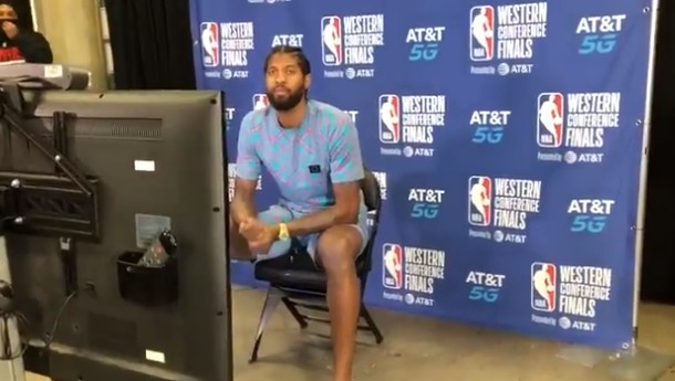 Paul George談超遠三分：不是沖著打板去的，賽前特意練是有說法的-黑特籃球-NBA新聞影音圖片分享社區