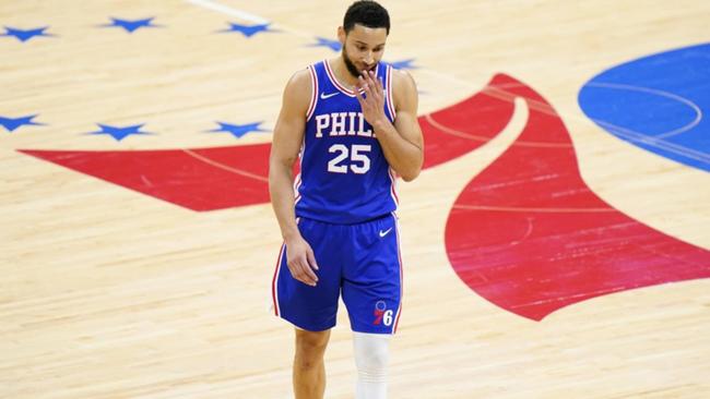Simmons' FT woes in stunning 76ers loss | 7NEWS.com.au