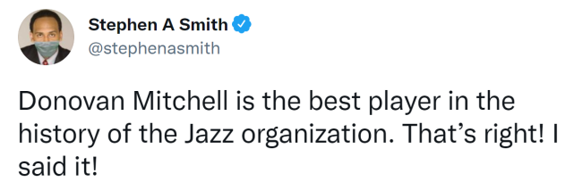 Mitchell已是爵士隊史最佳?名嘴瘋狂言論引爭議,球迷投票結果出爐-黑特籃球-NBA新聞影音圖片分享社區